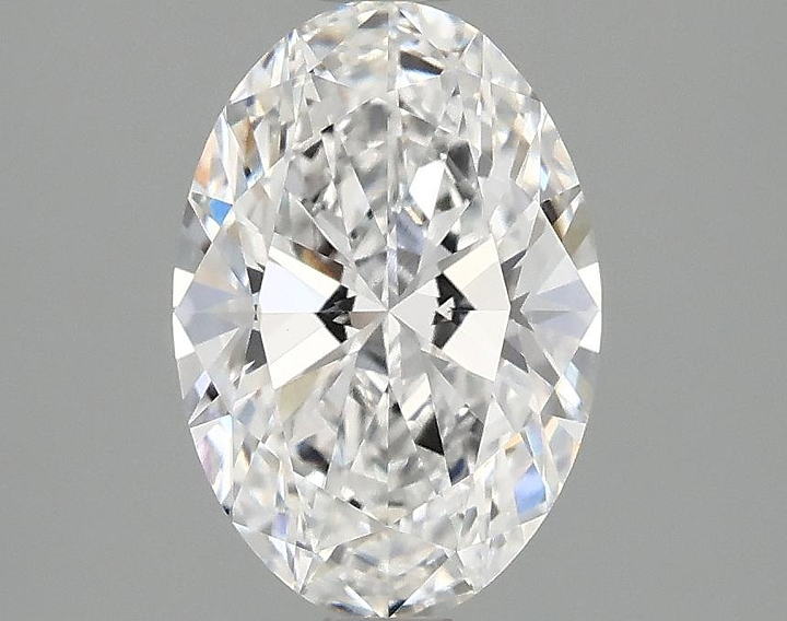 1.59 Carat Oval Shaped Ideal Cut VVS2 IGI Certified Lab Grown Diamond