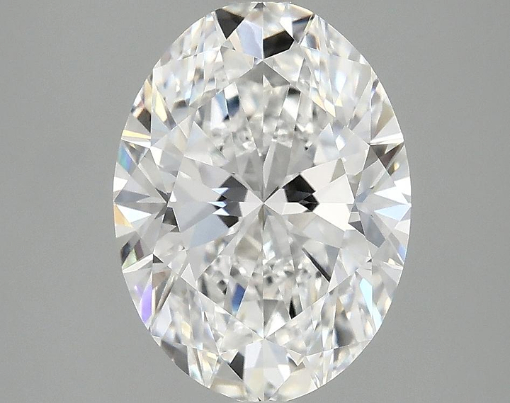 3.05 Carat Oval Shaped Excellent Cut VVS2 IGI Certified Lab Grown Diamond