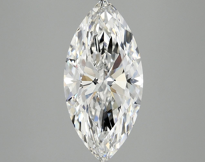 3.06 Carat Marquise Shaped Excellent Cut VVS2 IGI Certified Lab Grown Diamond