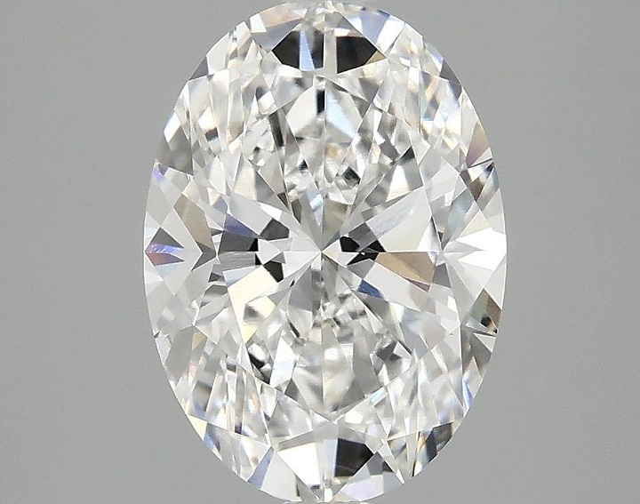 2.5 Carat Oval Shaped Ideal Cut VVS2 IGI Certified Lab Grown Diamond