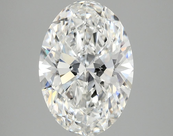 3.09 Carat Oval Shaped Ideal Cut VVS2 IGI Certified Lab Grown Diamond