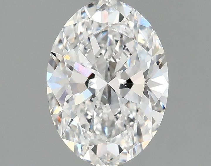 1.62 Carat Oval Shaped Ideal Cut VVS2 IGI Certified Lab Grown Diamond
