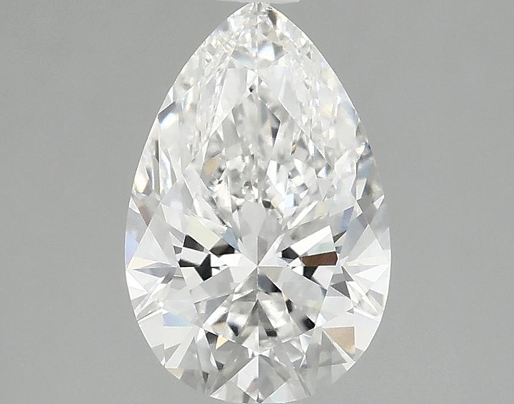 1.6 Carat Pear Shaped Excellent Cut VVS2 IGI Certified Lab Grown Diamond