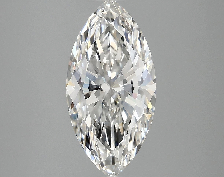 2.89 Carat Marquise Shaped Ideal Cut VVS2 IGI Certified Lab Grown Diamond
