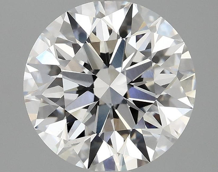 3.09 Carat Round Shaped Excellent Cut VS1 IGI Certified Lab Grown Diamond