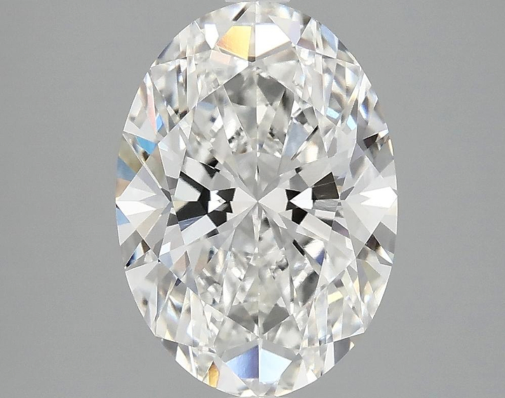 3.09 Carat Oval Shaped Ideal Cut VVS2 IGI Certified Lab Grown Diamond