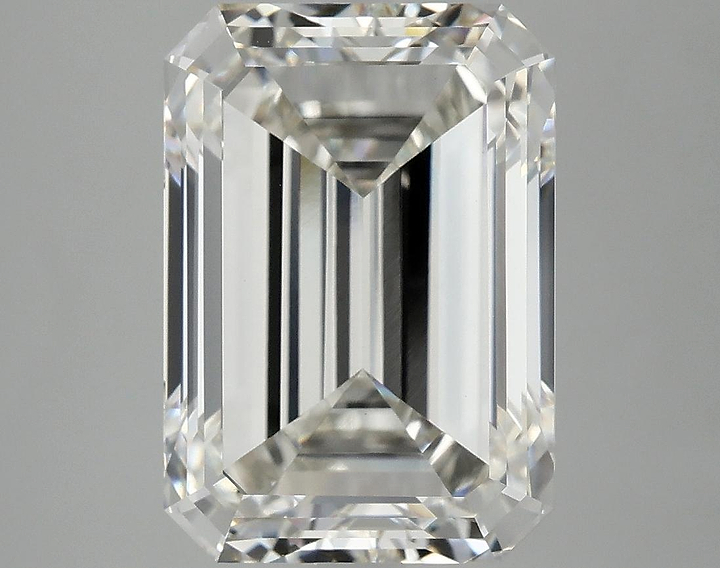 6.47 Carat Emerald Shaped Ideal Cut VS1 IGI Certified Lab Grown Diamond
