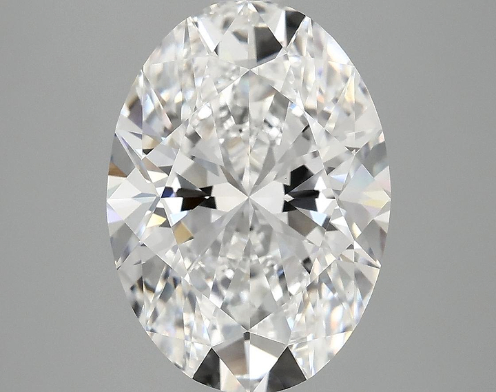 4.09 Carat Oval Shaped Ideal Cut VVS2 IGI Certified Lab Grown Diamond