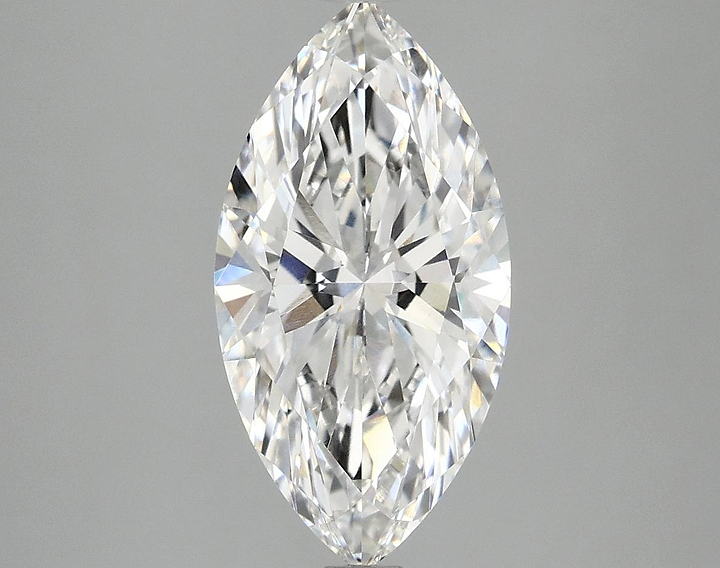 2.58 Carat Marquise Shaped Ideal Cut VS1 IGI Certified Lab Grown Diamond