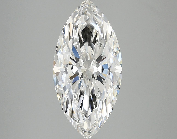 3.1 Carat Marquise Shaped Excellent Cut VS1 IGI Certified Lab Grown Diamond