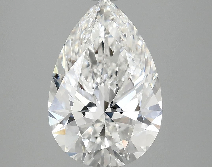 3.02 Carat Pear Shaped Excellent Cut VVS2 IGI Certified Lab Grown Diamond