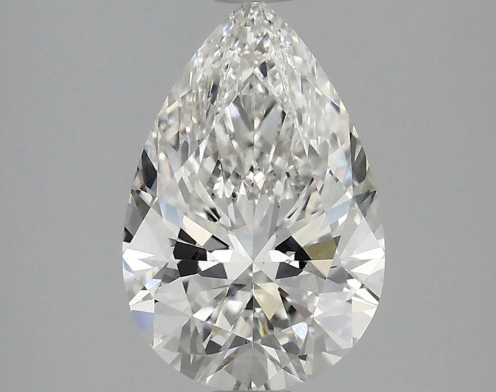 2.03 Carat Pear Shaped Excellent Cut VS1 IGI Certified Lab Grown Diamond