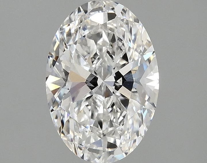 1.48 Carat Oval Shaped Ideal Cut VVS2 IGI Certified Lab Grown Diamond