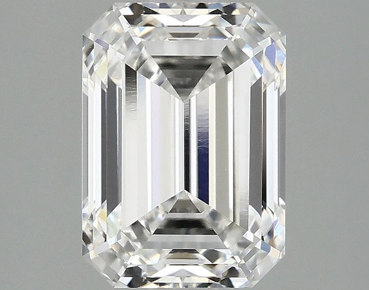 2.58 Carat Emerald Shaped Ideal Cut VS1 IGI Certified Lab Grown Diamond
