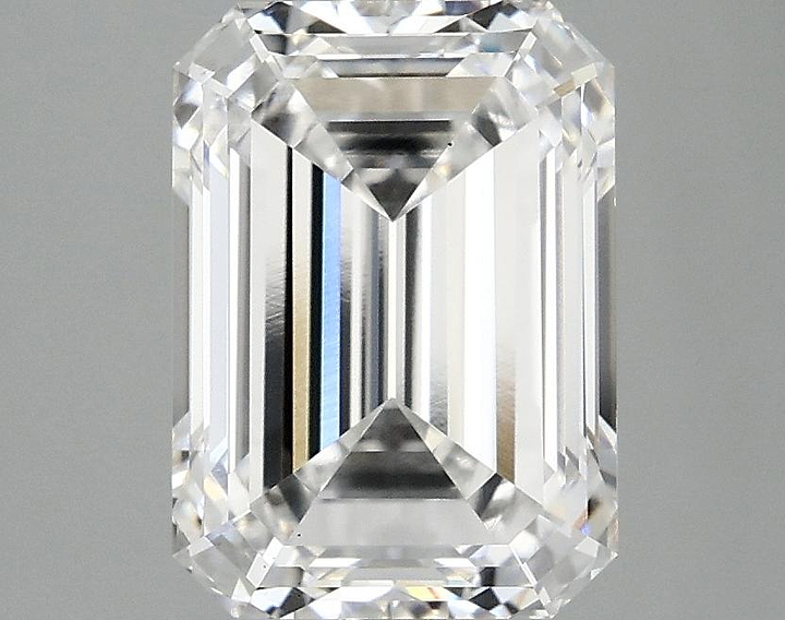 3.1 Carat Emerald Shaped Excellent Cut VS1 IGI Certified Lab Grown Diamond
