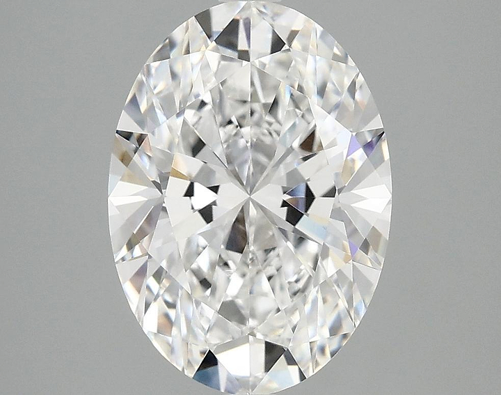 3.09 Carat Oval Shaped Ideal Cut VVS2 IGI Certified Lab Grown Diamond