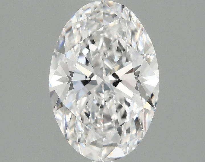 1.47 Carat Oval Shaped Ideal Cut VVS2 IGI Certified Lab Grown Diamond