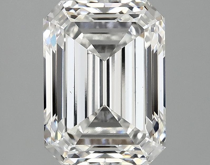 2.99 Carat Emerald Shaped Excellent Cut VS2 IGI Certified Lab Grown Diamond