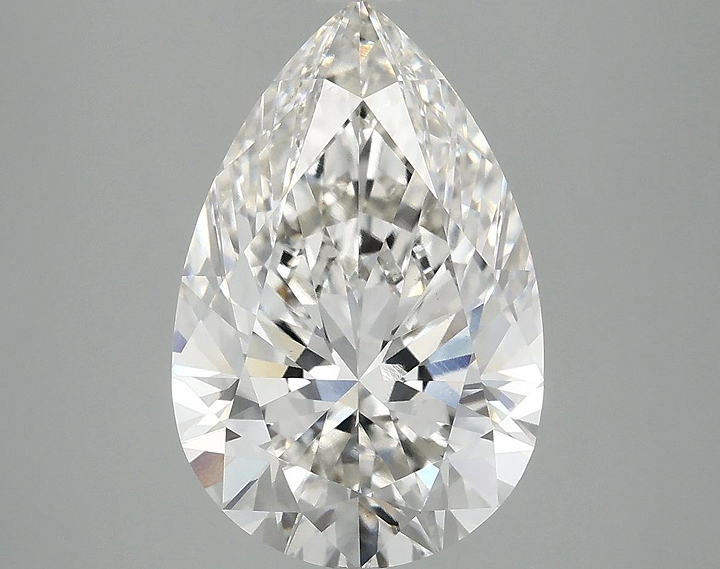 4.09 Carat Pear Shaped Excellent Cut VS1 IGI Certified Lab Grown Diamond