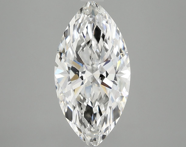 2.83 Carat Marquise Shaped Ideal Cut VS1 IGI Certified Lab Grown Diamond
