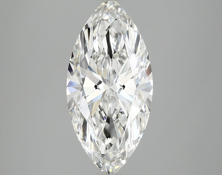 3.1 Carat Marquise Shaped Excellent Cut VVS2 IGI Certified Lab Grown Diamond
