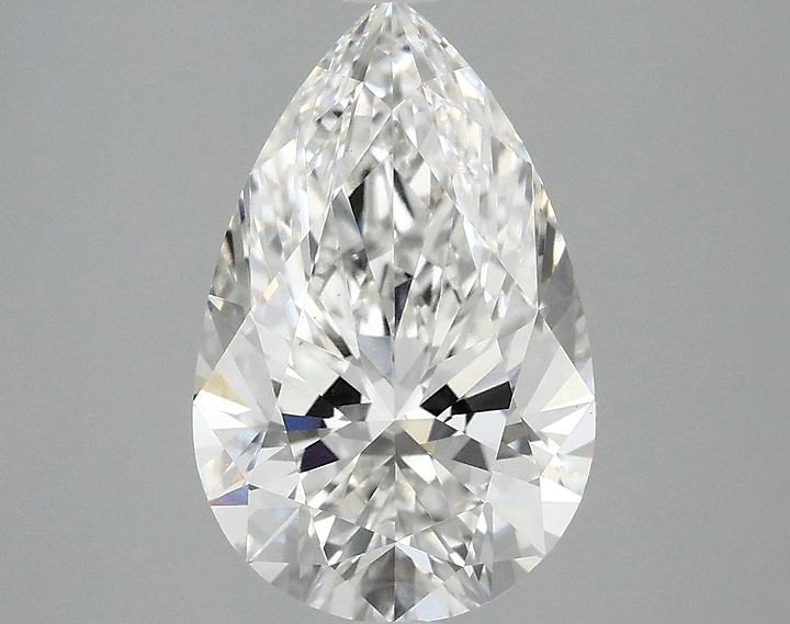 3.08 Carat Pear Shaped Ideal Cut VS1 IGI Certified Lab Grown Diamond