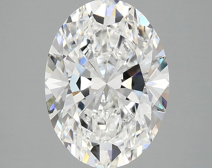 3.09 Carat Oval Shaped Excellent Cut VVS2 IGI Certified Lab Grown Diamond