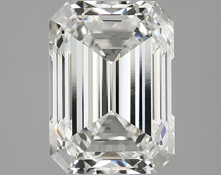 2.74 Carat Emerald Shaped Excellent Cut VS1 IGI Certified Lab Grown Diamond