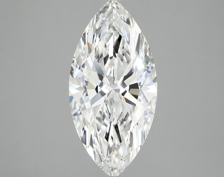 3.07 Carat Marquise Shaped Excellent Cut VS1 IGI Certified Lab Grown Diamond