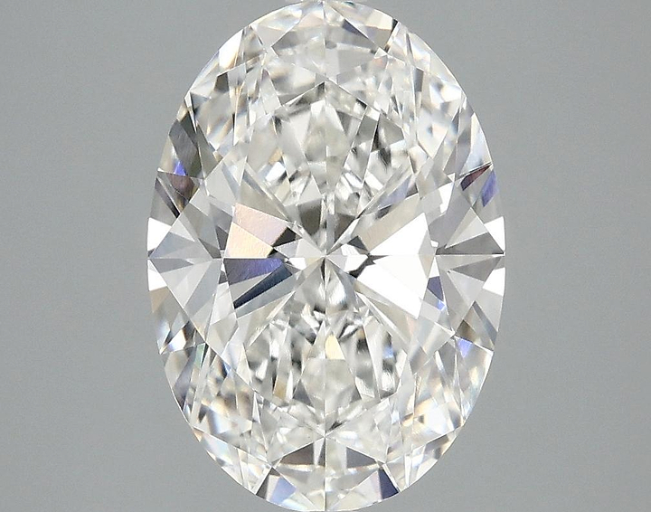 3.03 Carat Oval Shaped Ideal Cut VVS2 IGI Certified Lab Grown Diamond