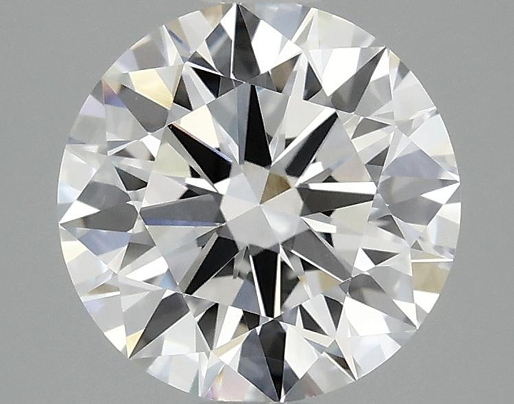 2.51 Carat Round Shaped Ideal Cut VVS2 IGI Certified Lab Grown Diamond