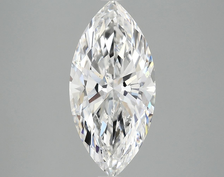 2.98 Carat Marquise Shaped Excellent Cut VS2 IGI Certified Lab Grown Diamond