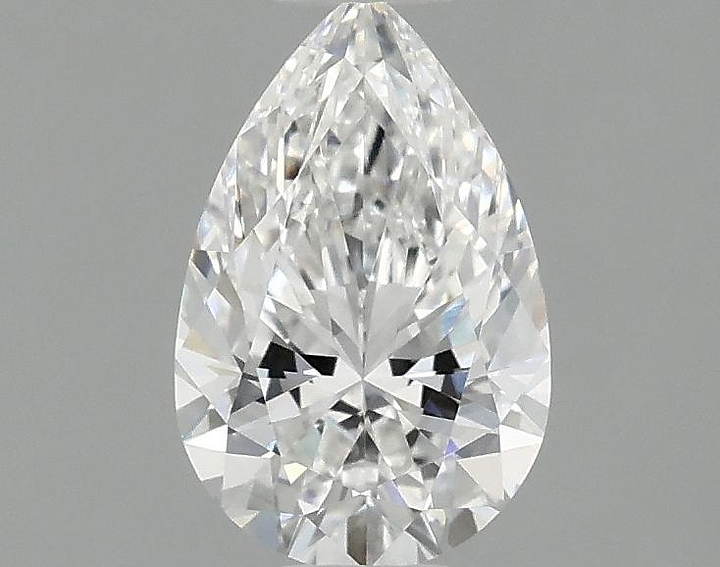 1.07 Carat Pear Shaped Ideal Cut VVS1 IGI Certified Lab Grown Diamond