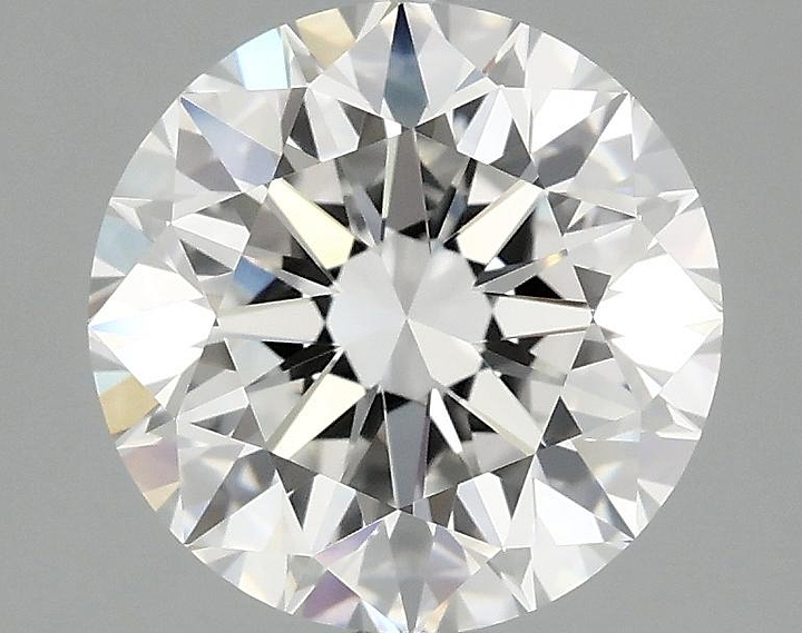 2.58 Carat Round Shaped Excellent Cut VVS2 IGI Certified Lab Grown Diamond