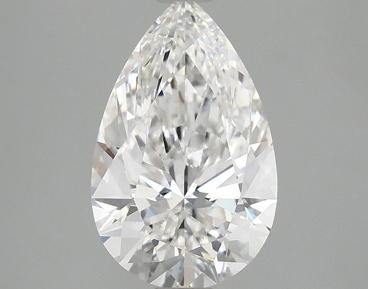 2.06 Carat Pear Shaped Ideal Cut VS1 IGI Certified Lab Grown Diamond