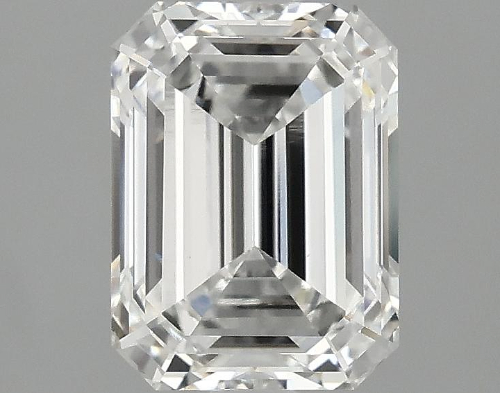 2.09 Carat Emerald Shaped Excellent Cut VVS2 IGI Certified Lab Grown Diamond