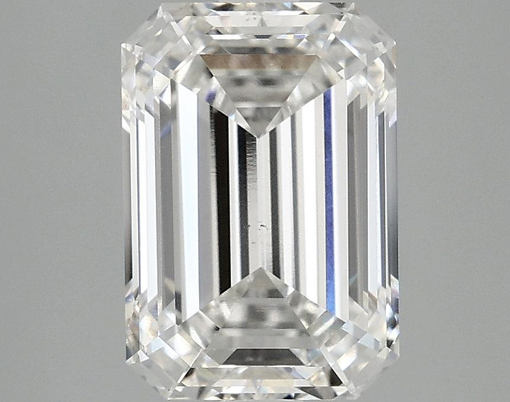 2.98 Carat Emerald Shaped Ideal Cut VS1 IGI Certified Lab Grown Diamond