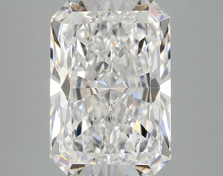 5.08 Carat Radiant Shaped Ideal Cut SI1 IGI Certified Lab Grown Diamond