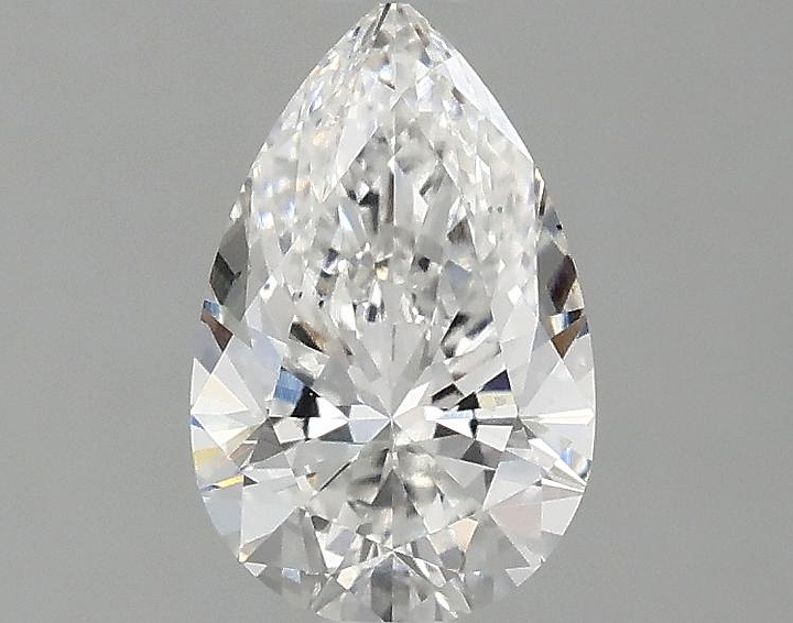 1.07 Carat Pear Shaped Ideal Cut SI1 IGI Certified Lab Grown Diamond