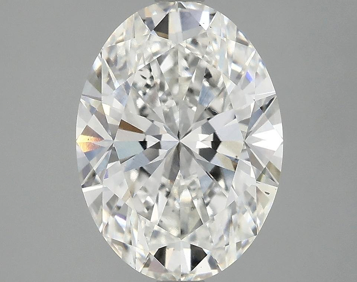 3.08 Carat Oval Shaped Excellent Cut VS2 IGI Certified Lab Grown Diamond
