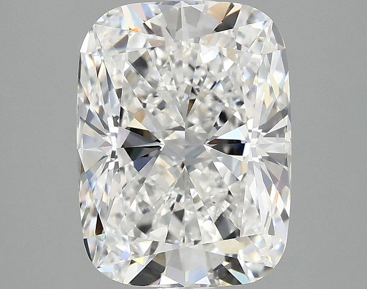 2.97 Carat Cushion Shaped Excellent Cut VVS2 IGI Certified Lab Grown Diamond