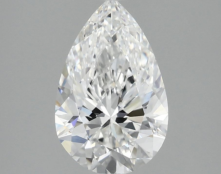 1.98 Carat Pear Shaped Ideal Cut VVS2 IGI Certified Lab Grown Diamond