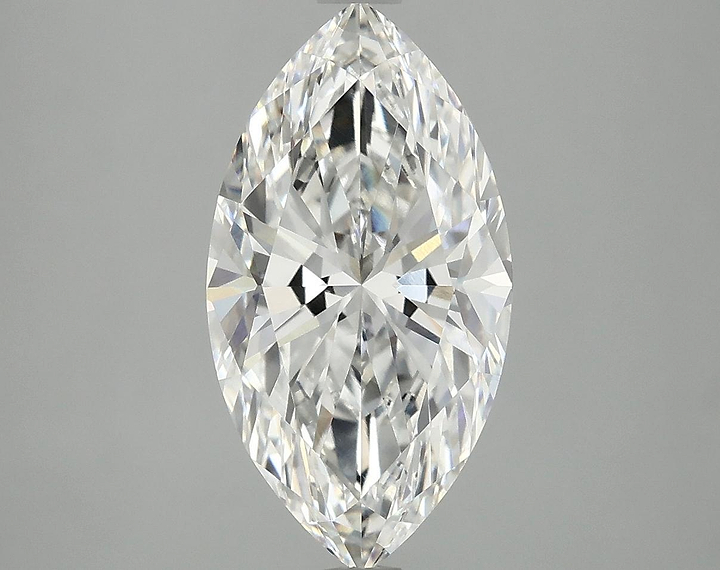 3.08 Carat Marquise Shaped Excellent Cut VVS1 IGI Certified Lab Grown Diamond