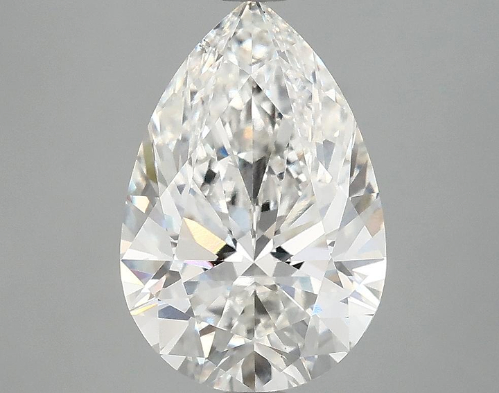 3.09 Carat Pear Shaped Excellent Cut VS1 IGI Certified Lab Grown Diamond