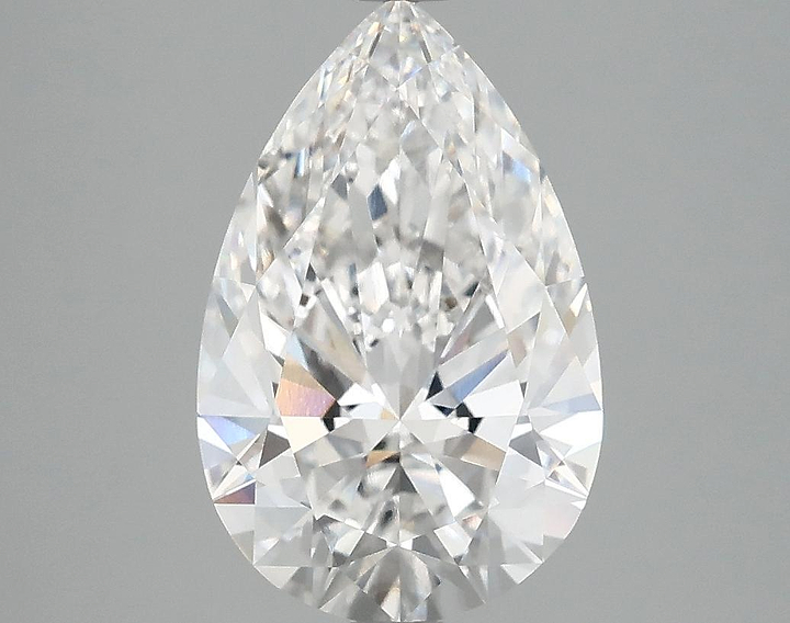 3.08 Carat Pear Shaped Ideal Cut VS1 IGI Certified Lab Grown Diamond