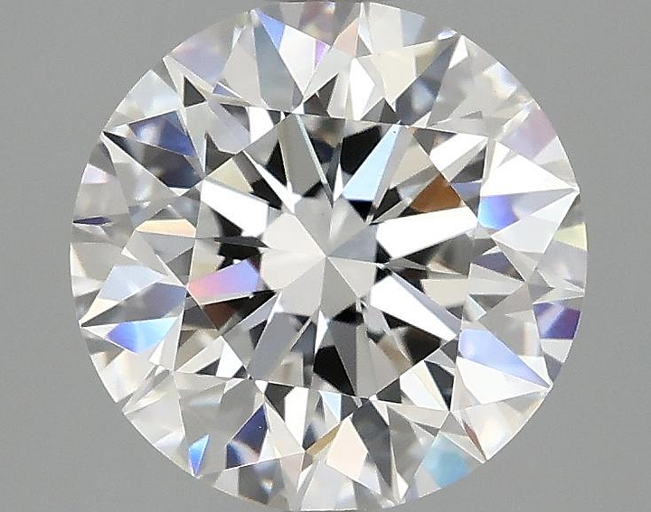2.56 Carat Round Shaped Excellent Cut VVS2 IGI Certified Lab Grown Diamond