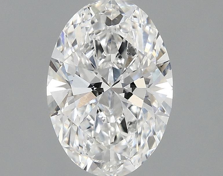 0.97 Carat Oval Shaped Ideal Cut VVS2 IGI Certified Lab Grown Diamond