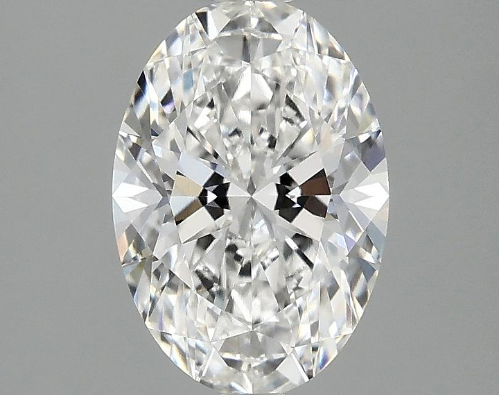 1.54 Carat Oval Shaped Ideal Cut VVS2 IGI Certified Lab Grown Diamond