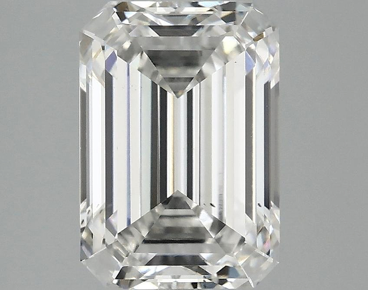3.03 Carat Emerald Shaped Ideal Cut VS2 IGI Certified Lab Grown Diamond