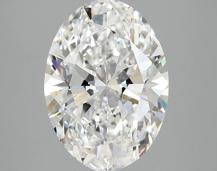 3.08 Carat Oval Shaped Ideal Cut VVS2 IGI Certified Lab Grown Diamond